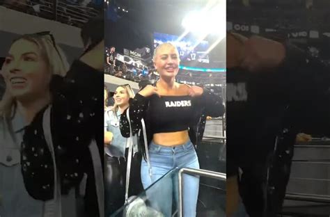 danii banks raiders game|Danii Banks Flashing At Raiders Game: A Viral Moment In Sports ...